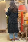 Darling Knit Trench Graphite